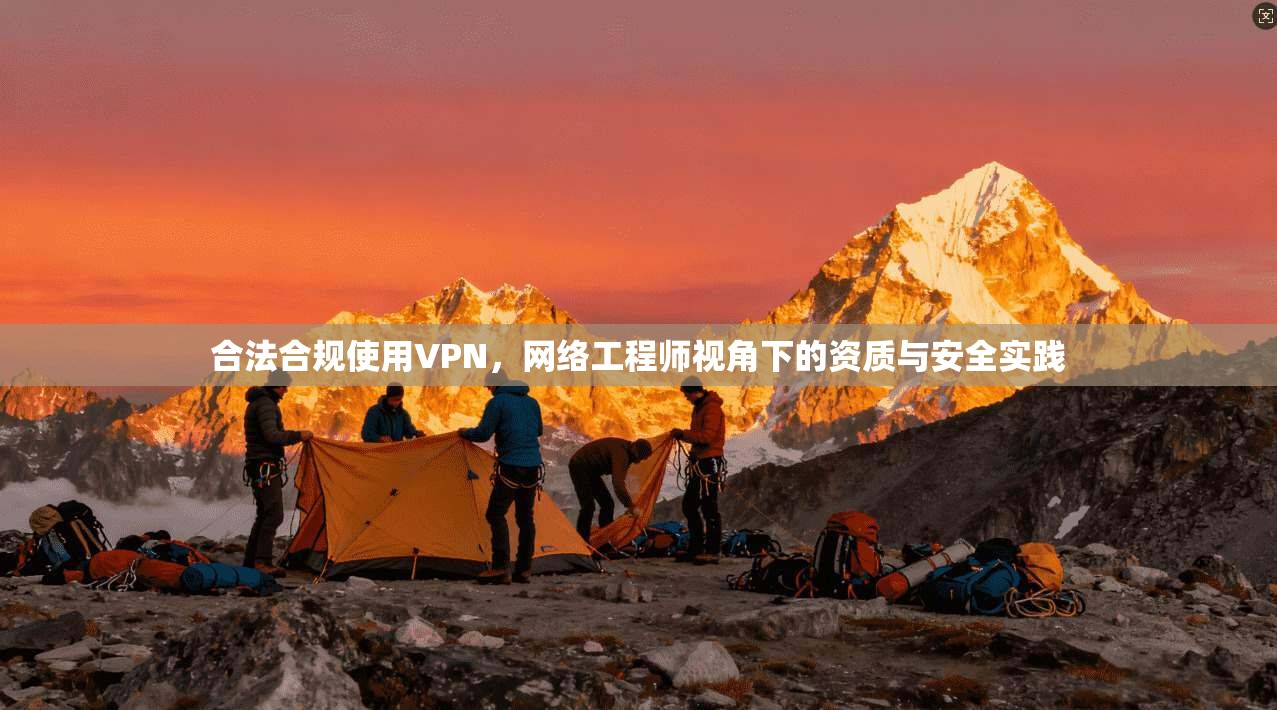 合法合规使用VPN,网络工程师视角下的资质与安全实践