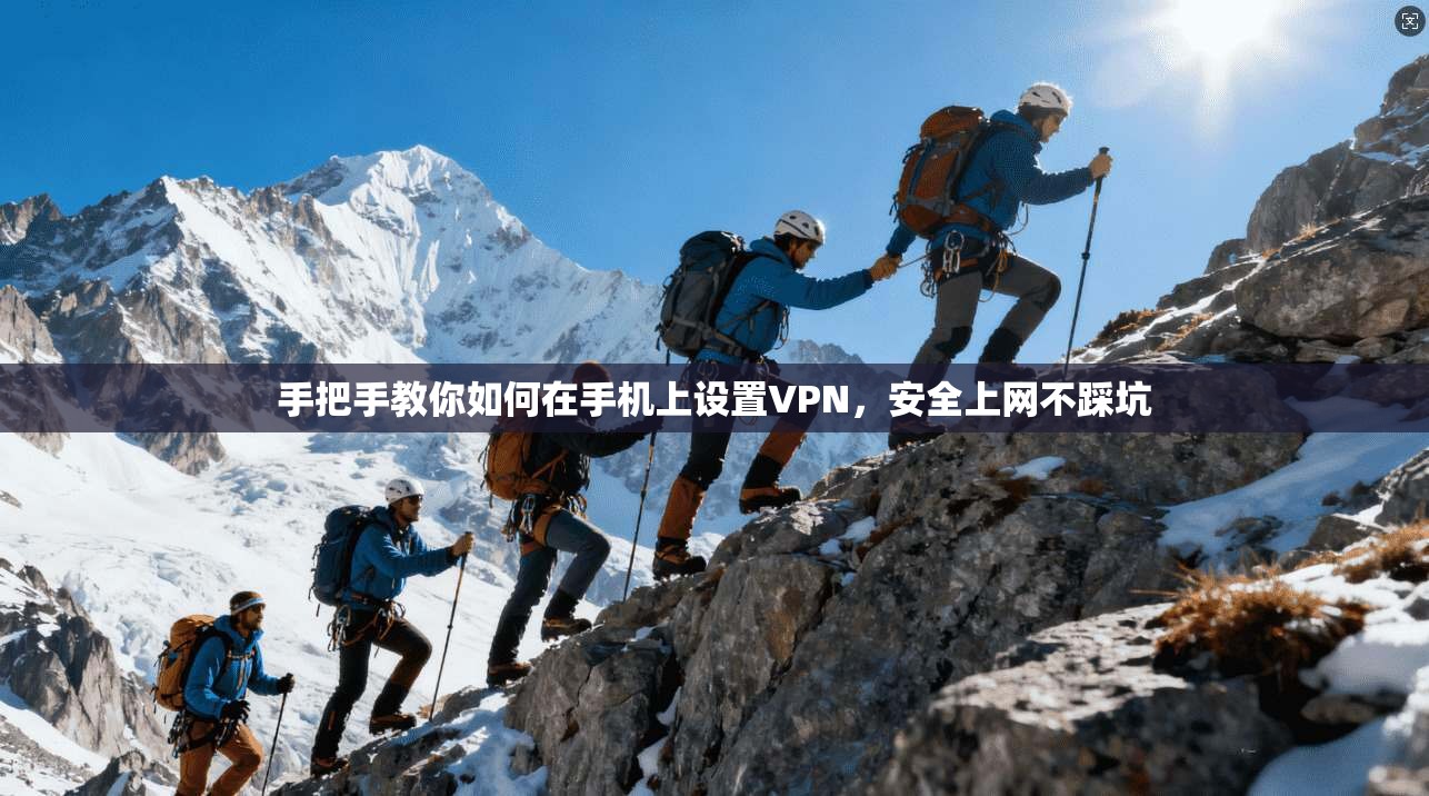 手把手教你如何在手机上设置VPN,安全上网不踩坑