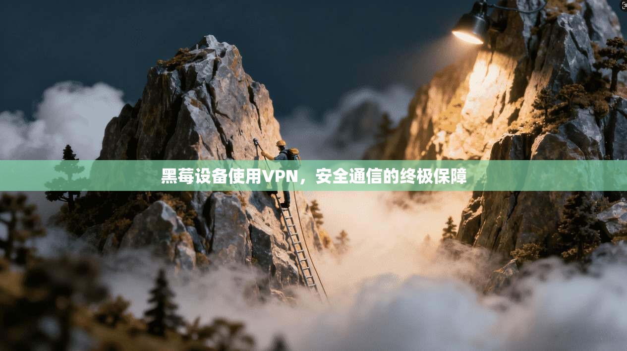 黑莓设备使用VPN，安全通信的终极保障