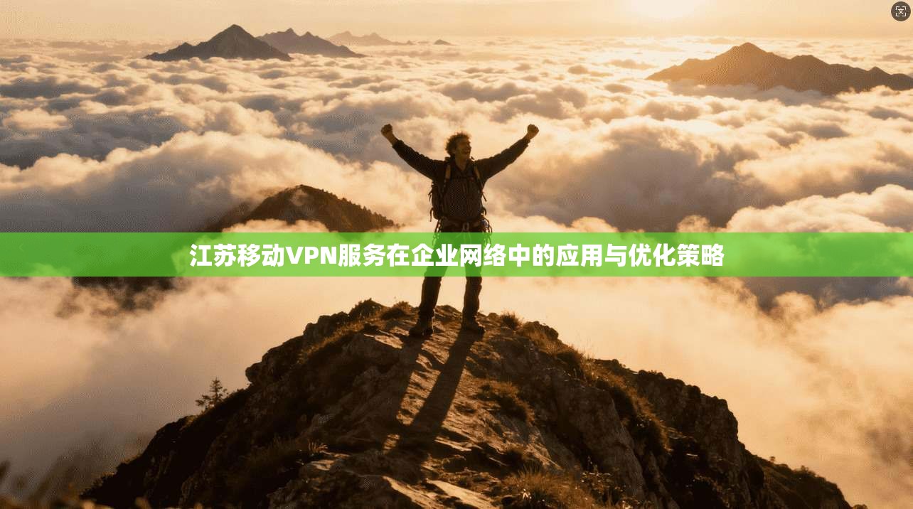 江苏移动VPN服务在企业网络中的应用与优化策略
