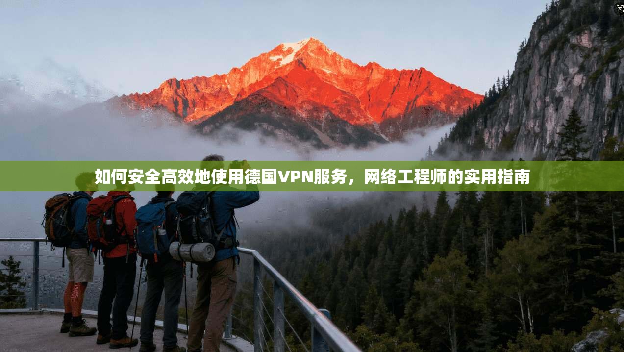 如何安全高效地使用德国VPN服务，网络工程师的实用指南