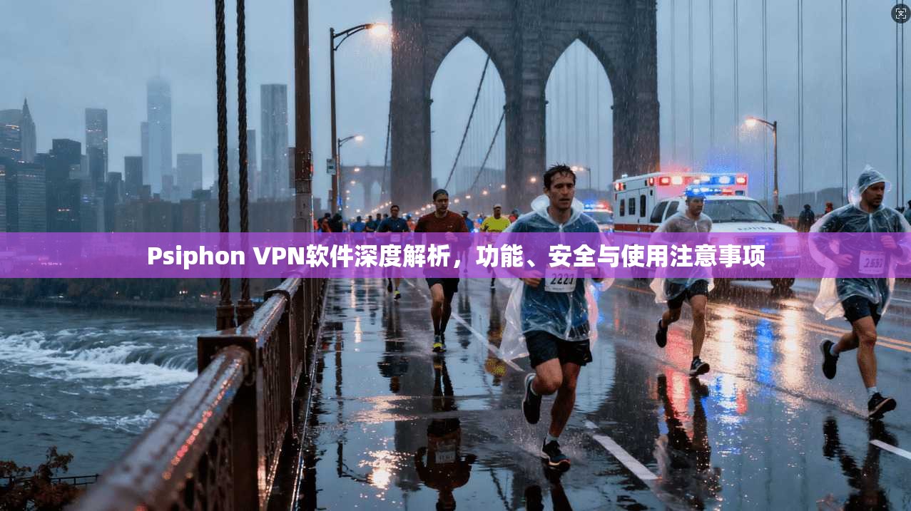 Psiphon VPN软件深度解析，功能、安全与使用注意事项