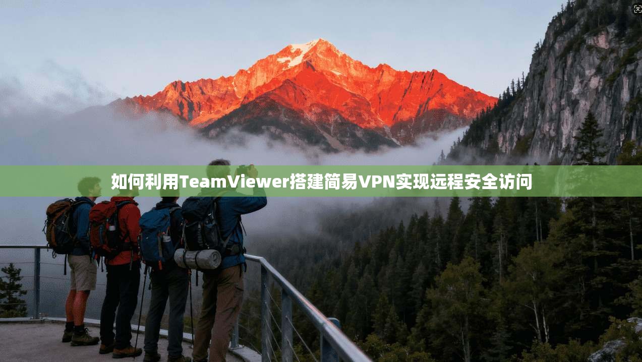 如何利用TeamViewer搭建简易VPN实现远程安全访问
