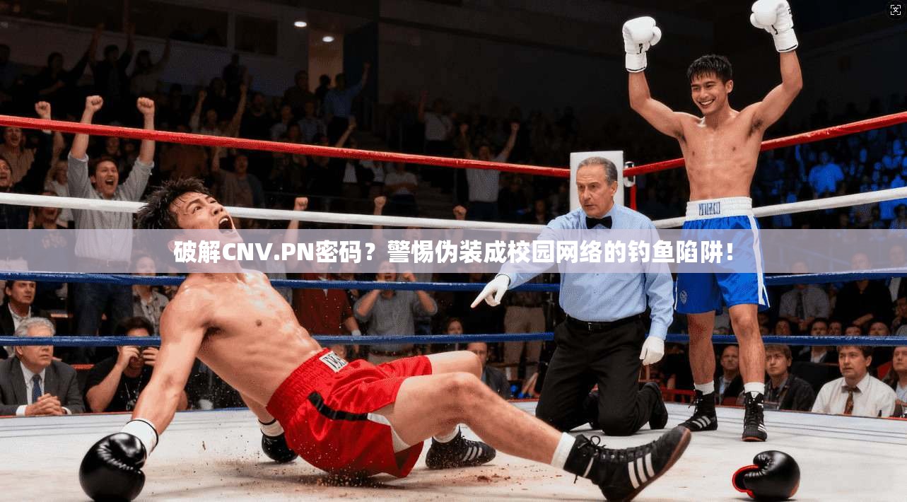 破解CNV.PN密码？警惕伪装成校园网络的钓鱼陷阱！