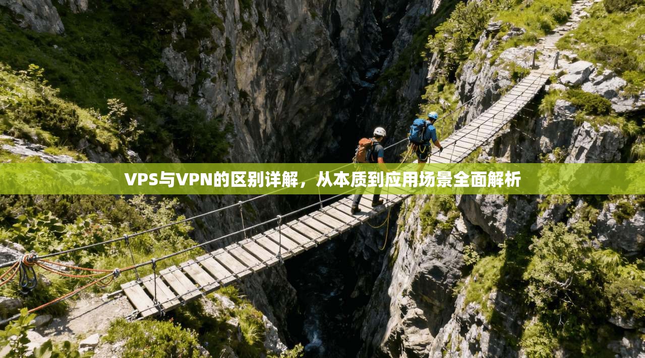 VPS与VPN的区别详解，从本质到应用场景全面解析