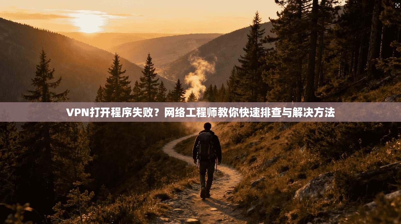 VPN打开程序失败？网络工程师教你快速排查与解决方法