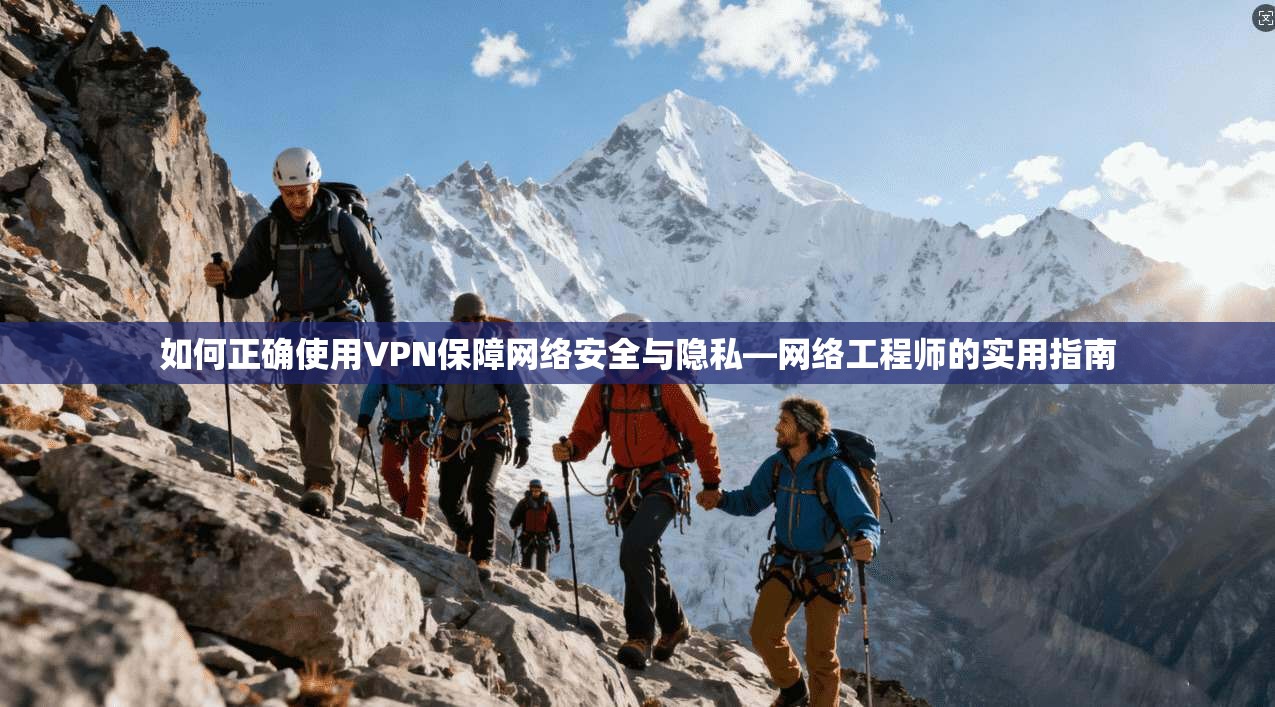 如何正确使用VPN保障网络安全与隐私—网络工程师的实用指南 如何正确使用VPN保障网络安全与隐私—网络工程师的实用指南