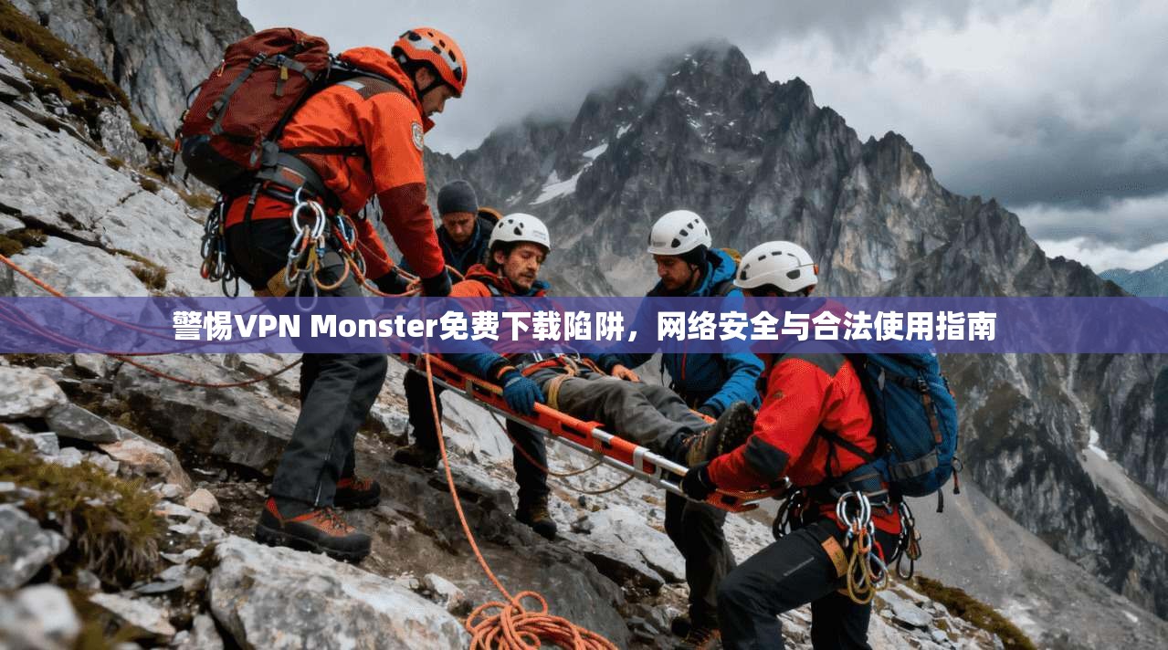 警惕VPN Monster免费下载陷阱，网络安全与合法使用指南