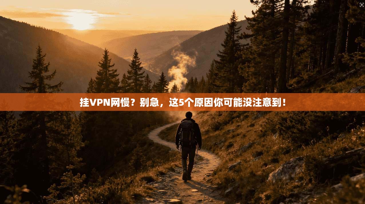 挂VPN网慢？别急，这5个原因你可能没注意到！
