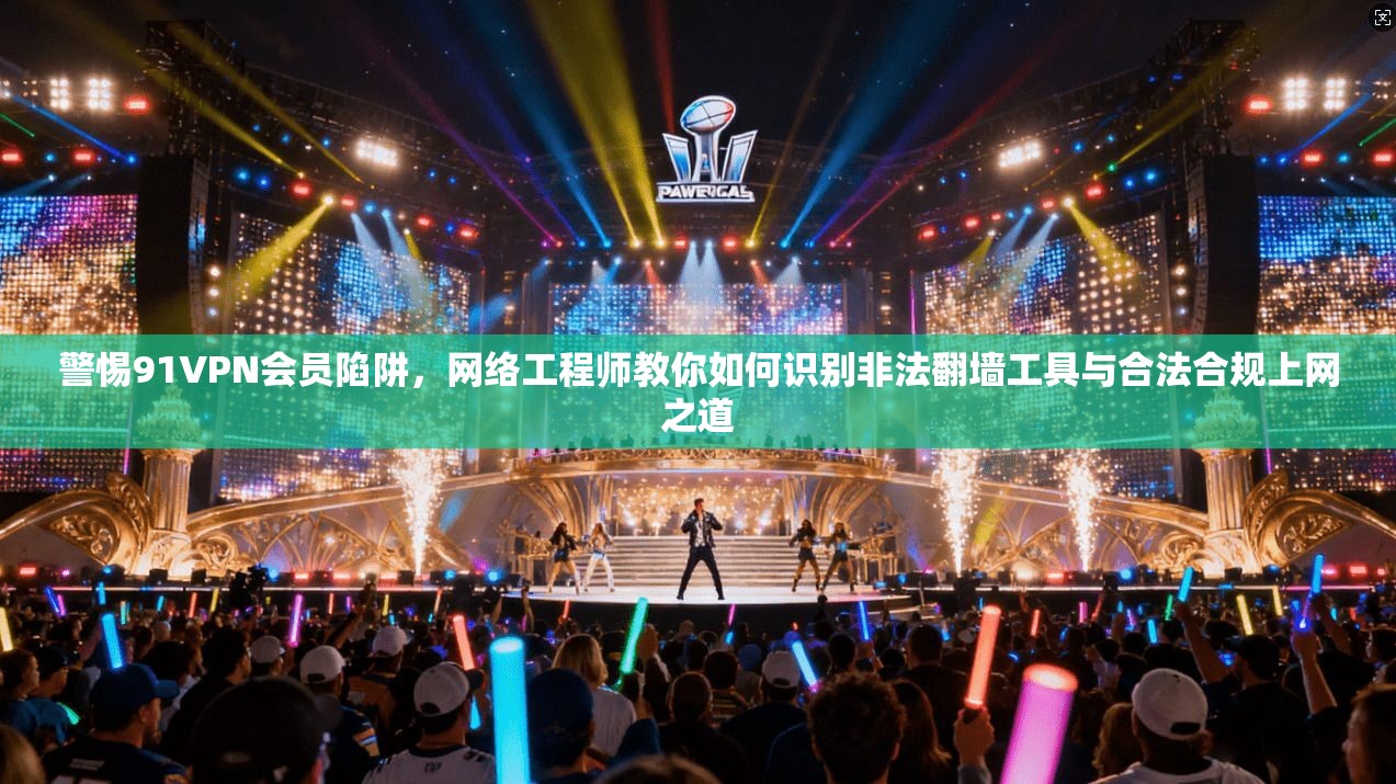 警惕91VPN会员陷阱，网络工程师教你如何识别非法翻墙工具与合法合规上网之道