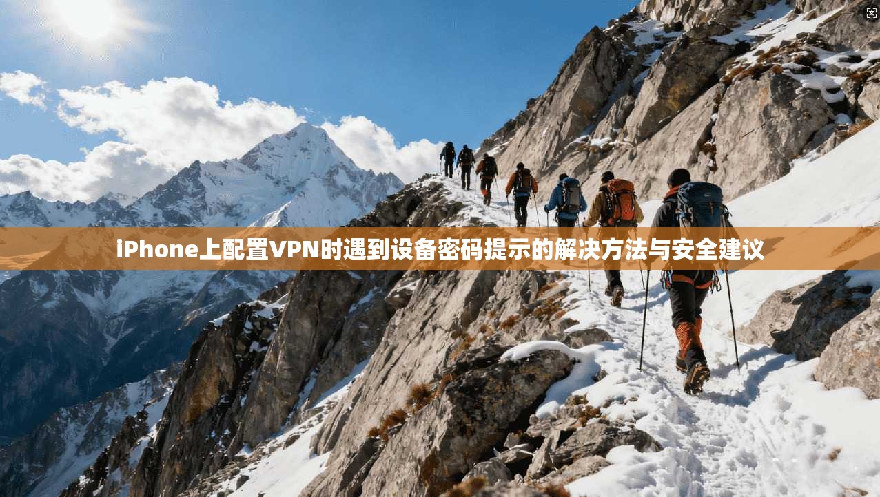 iPhone上配置VPN时遇到设备密码提示的解决方法与安全建议