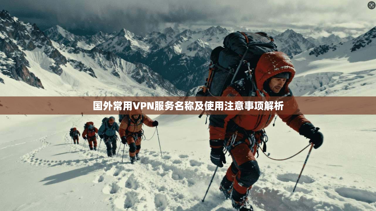 国外常用VPN服务名称及使用注意事项解析 国外常用VPN服务名称及使用注意事项解析