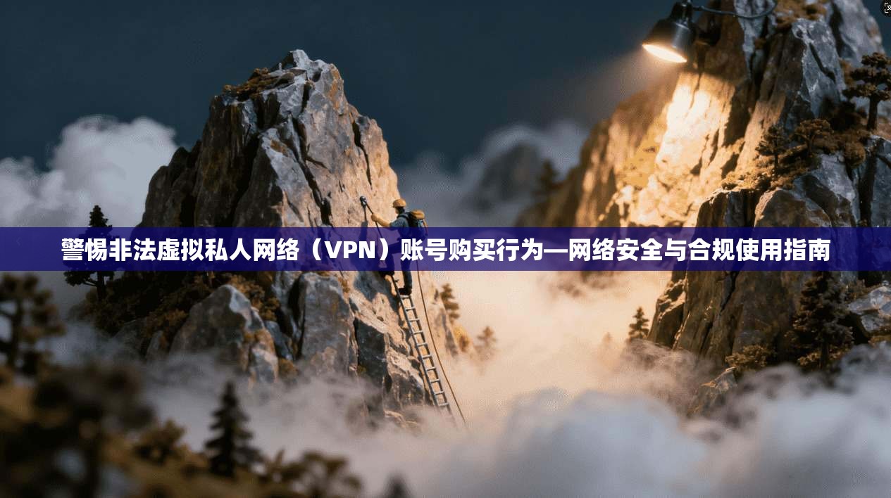 警惕非法虚拟私人网络(VPN)账号购买行为—网络安全与合规使用指南 警惕非法虚拟私人网络(VPN)账号购买行为—网络安全与合规使用指南
