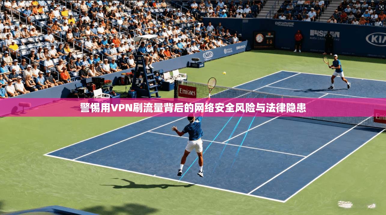 警惕用VPN刷流量背后的网络安全风险与法律隐患