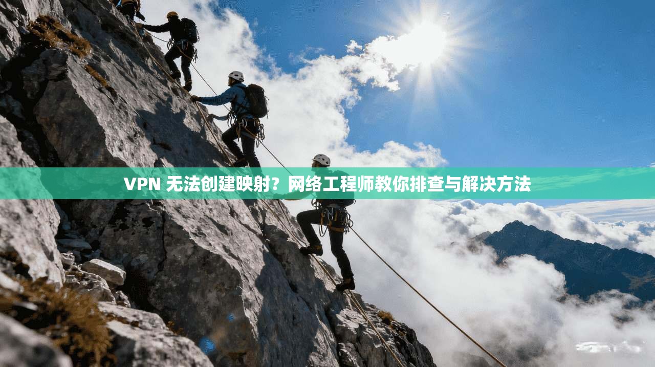 VPN 无法创建映射?网络工程师教你排查与解决方法 VPN 无法创建映射?网络工程师教你排查与解决方法