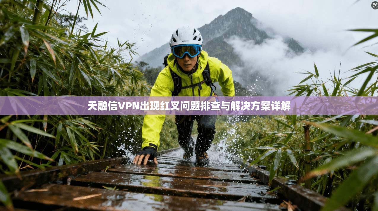 天融信VPN出现红叉问题排查与解决方案详解