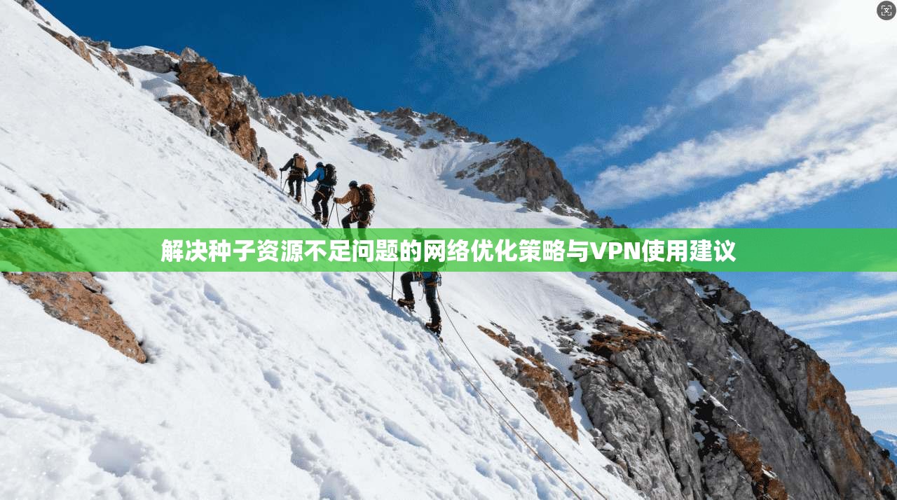 解决种子资源不足问题的网络优化策略与VPN使用建议 解决种子资源不足问题的网络优化策略与VPN使用建议