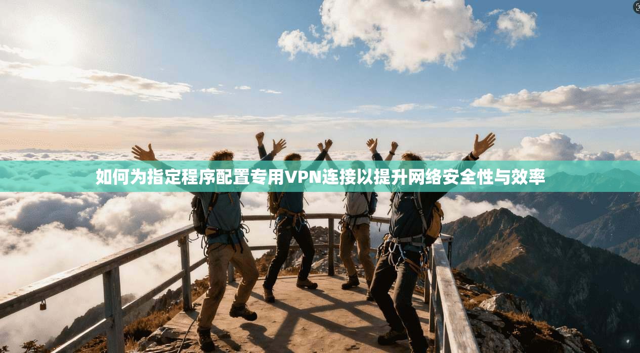 如何为指定程序配置专用VPN连接以提升网络安全性与效率