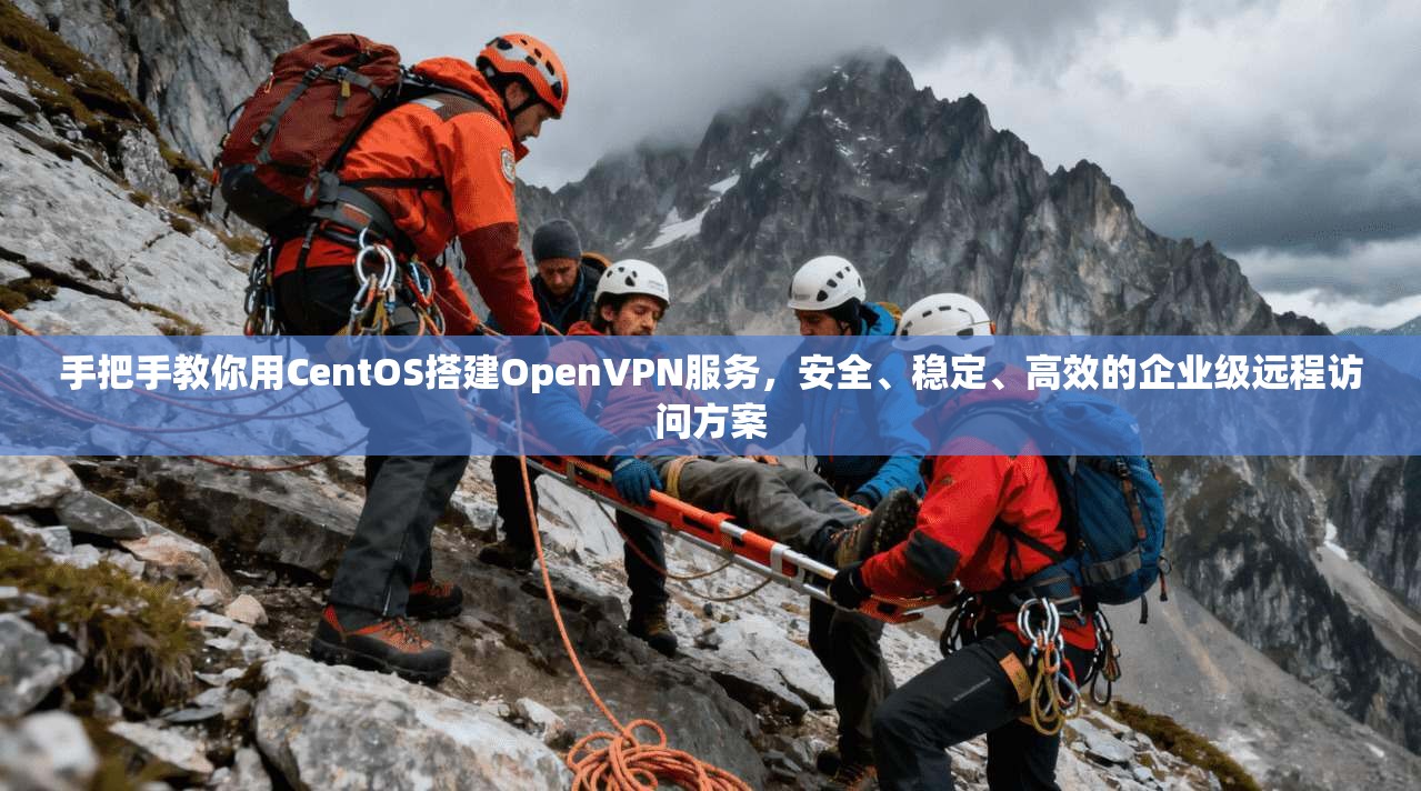 手把手教你用CentOS搭建OpenVPN服务，安全、稳定、高效的企业级远程访问方案