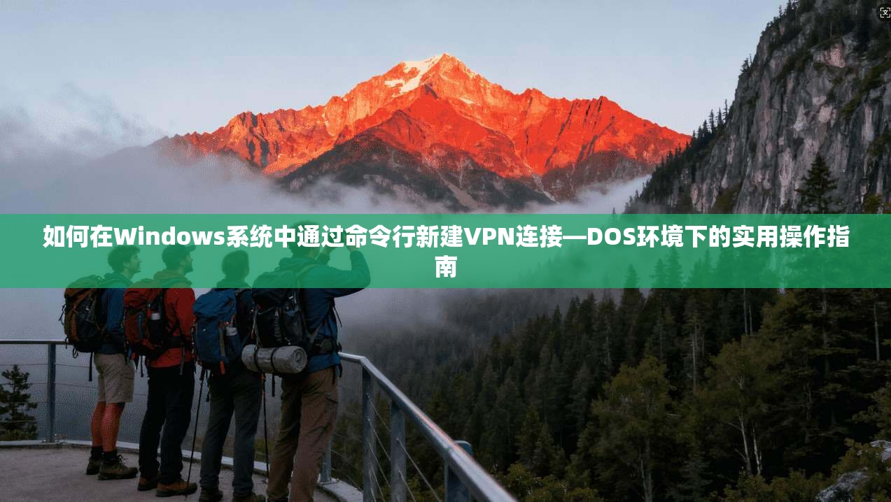 如何在Windows系统中通过命令行新建VPN连接—DOS环境下的实用操作指南