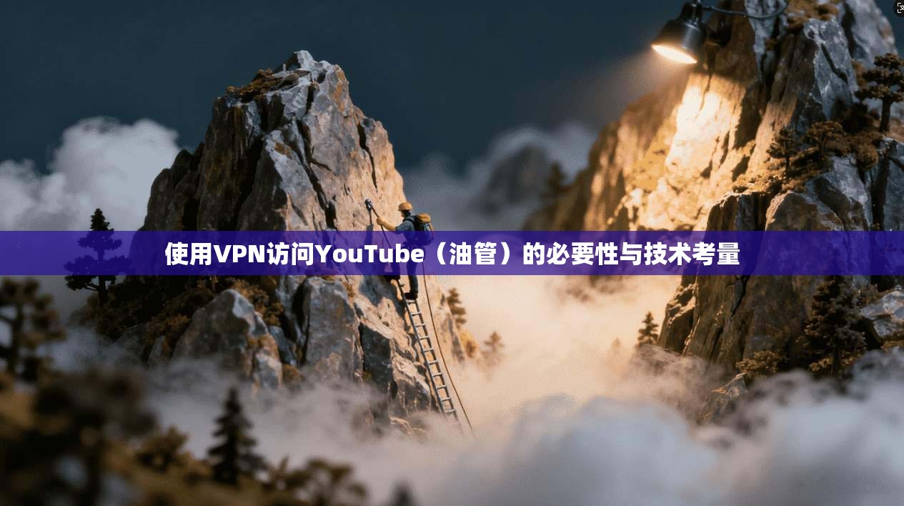 使用VPN访问YouTube(油管)的必要性与技术考量 使用VPN访问YouTube(油管)的必要性与技术考量