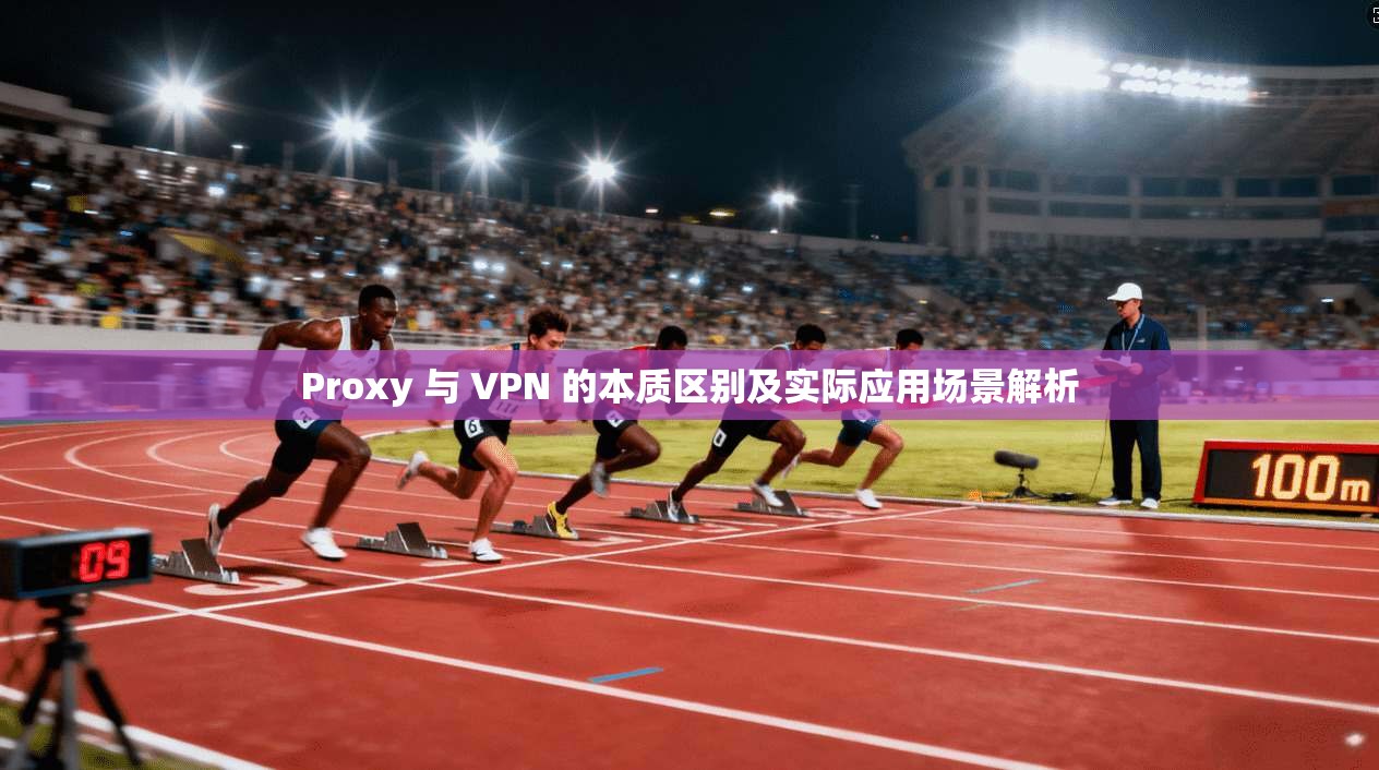 Proxy 与 VPN 的本质区别及实际应用场景解析