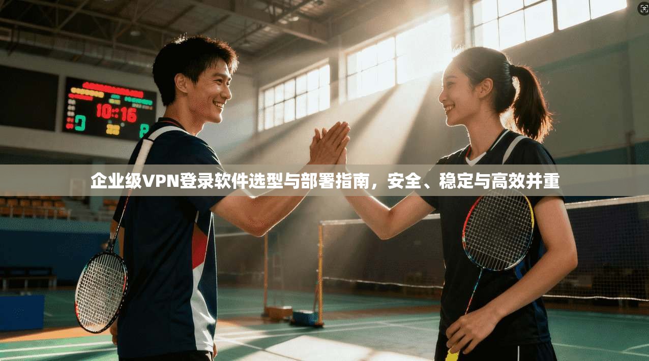 企业级VPN登录软件选型与部署指南，安全、稳定与高效并重