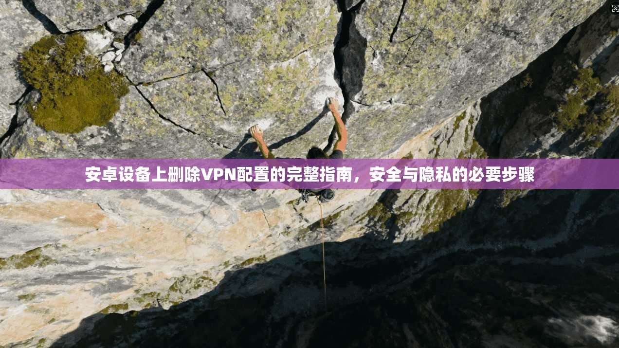 安卓设备上删除VPN配置的完整指南,安全与隐私的必要步骤 安卓设备上删除VPN配置的完整指南,安全与隐私的必要步骤