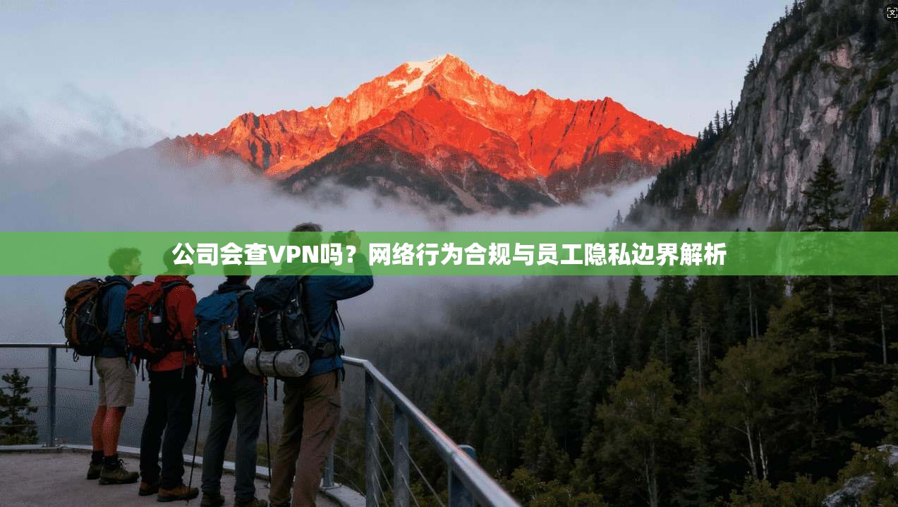 公司会查VPN吗？网络行为合规与员工隐私边界解析