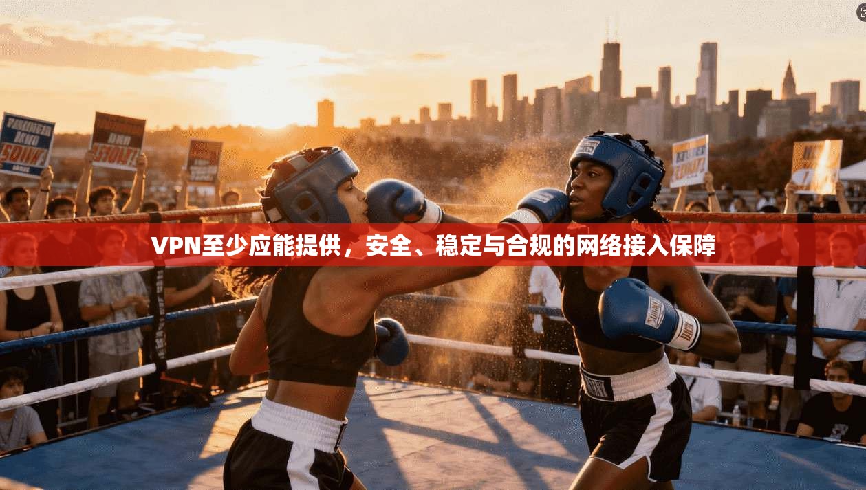 VPN至少应能提供，安全、稳定与合规的网络接入保障